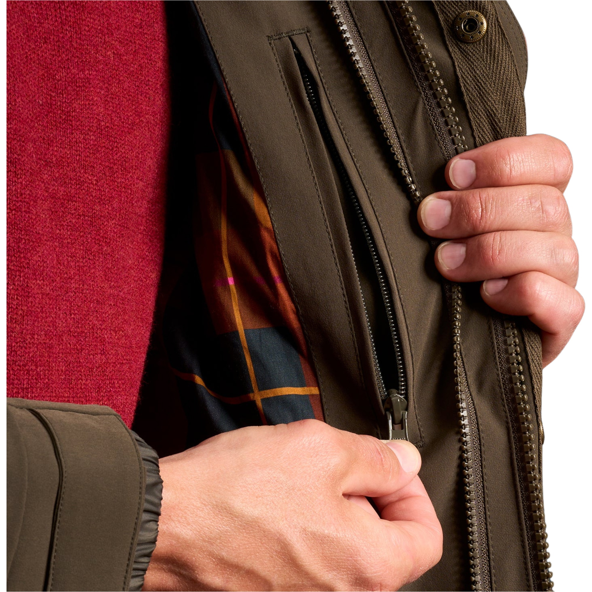 ジャケット・アウター SLOWGUN Archive side-zip parka sullen Sullen Men's Two Faced Heavyweight Tattoo Lifesyle Outdoor Long